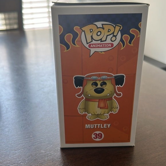 Funko Pop! Hannah Barbara old school Muttley Figure - Orange and Yellow - Picture 4 of 4